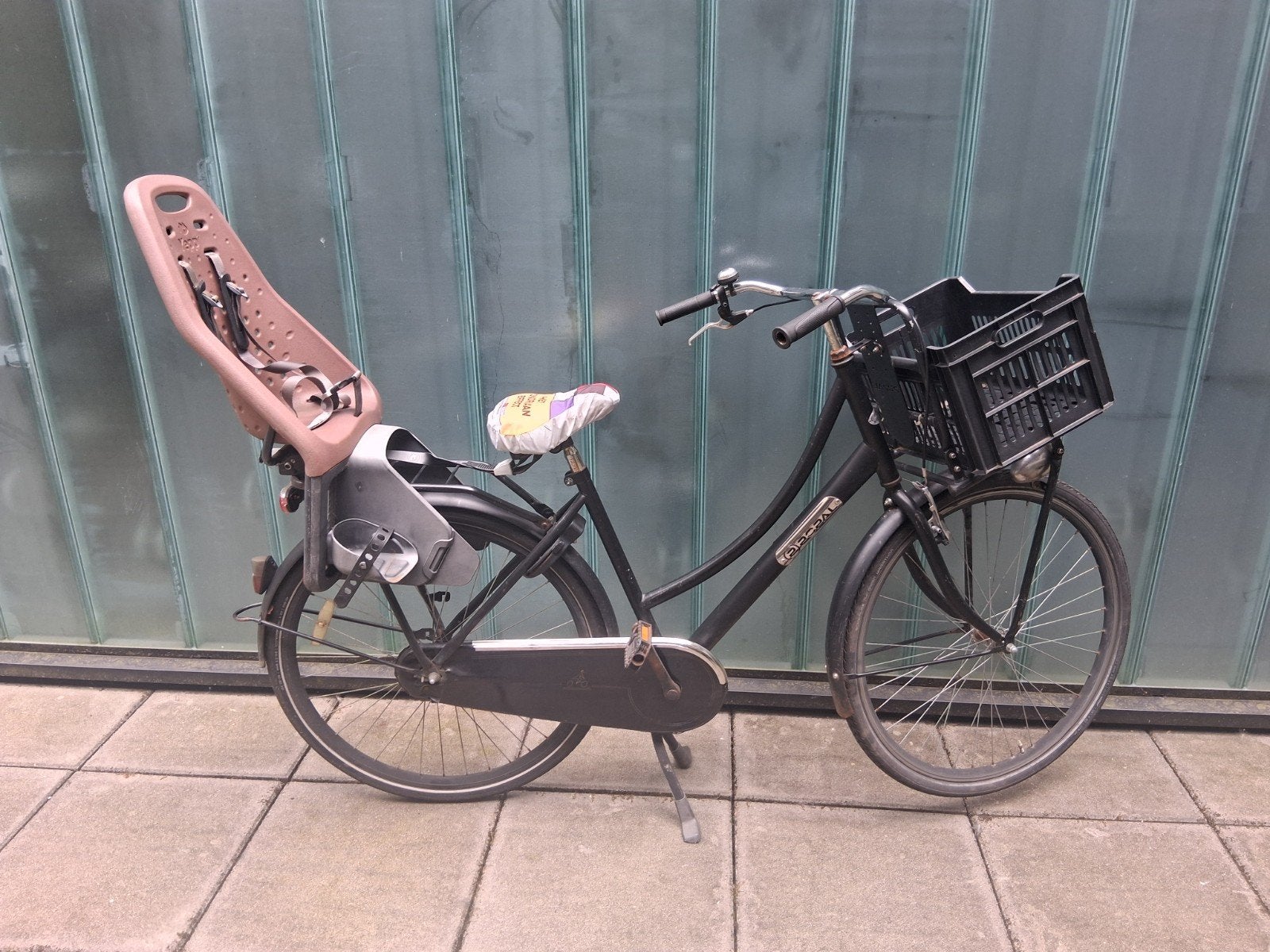 Dames fiets, Fietsen en Brommers, Achterzitje, Yepp, 9 t/m 18 kg, Ophalen of Verzenden
