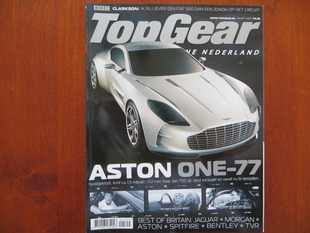 Top Gear 45 Aston Martin One-77, Jaguar XFR, Ford Focus RS, Verzenden, Nieuw, Ford