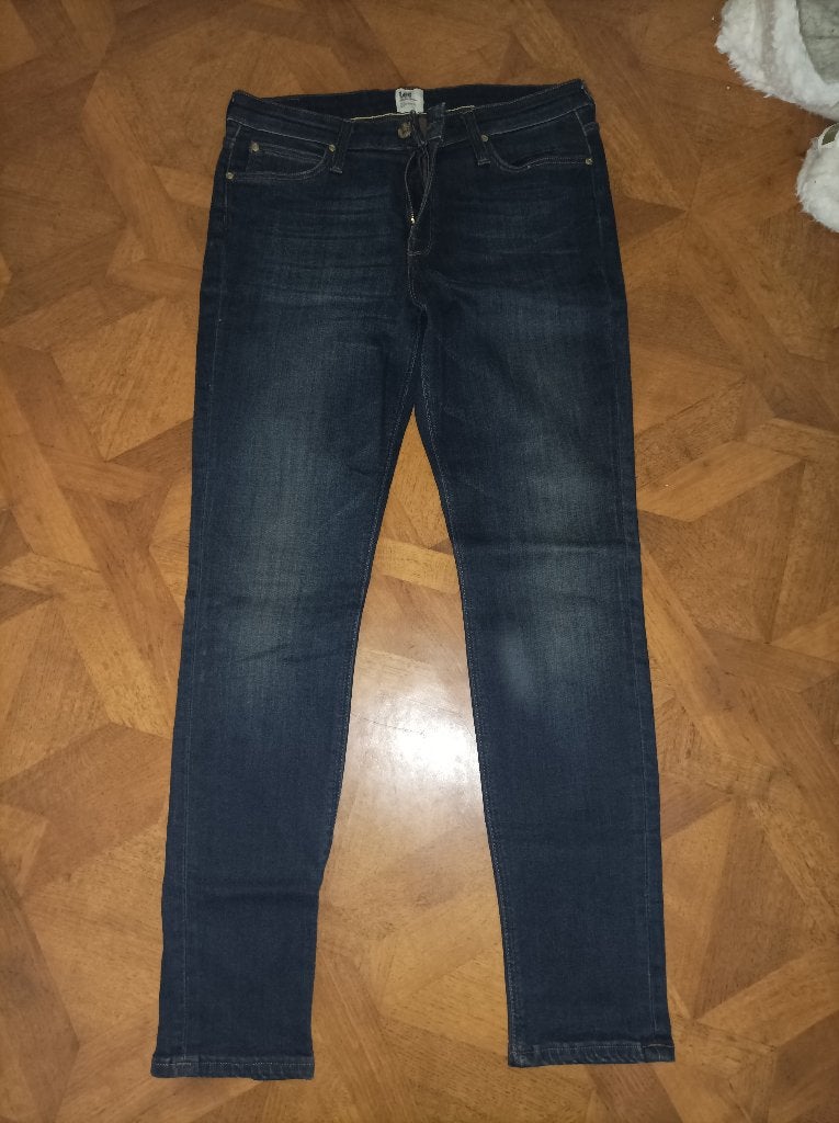Lee skinny spijkerbroek maat L30/31, Kleding | Dames, Blauw, Ophalen of Verzenden, Zo goed als nieuw, W30 - W32 (confectie 38/40)