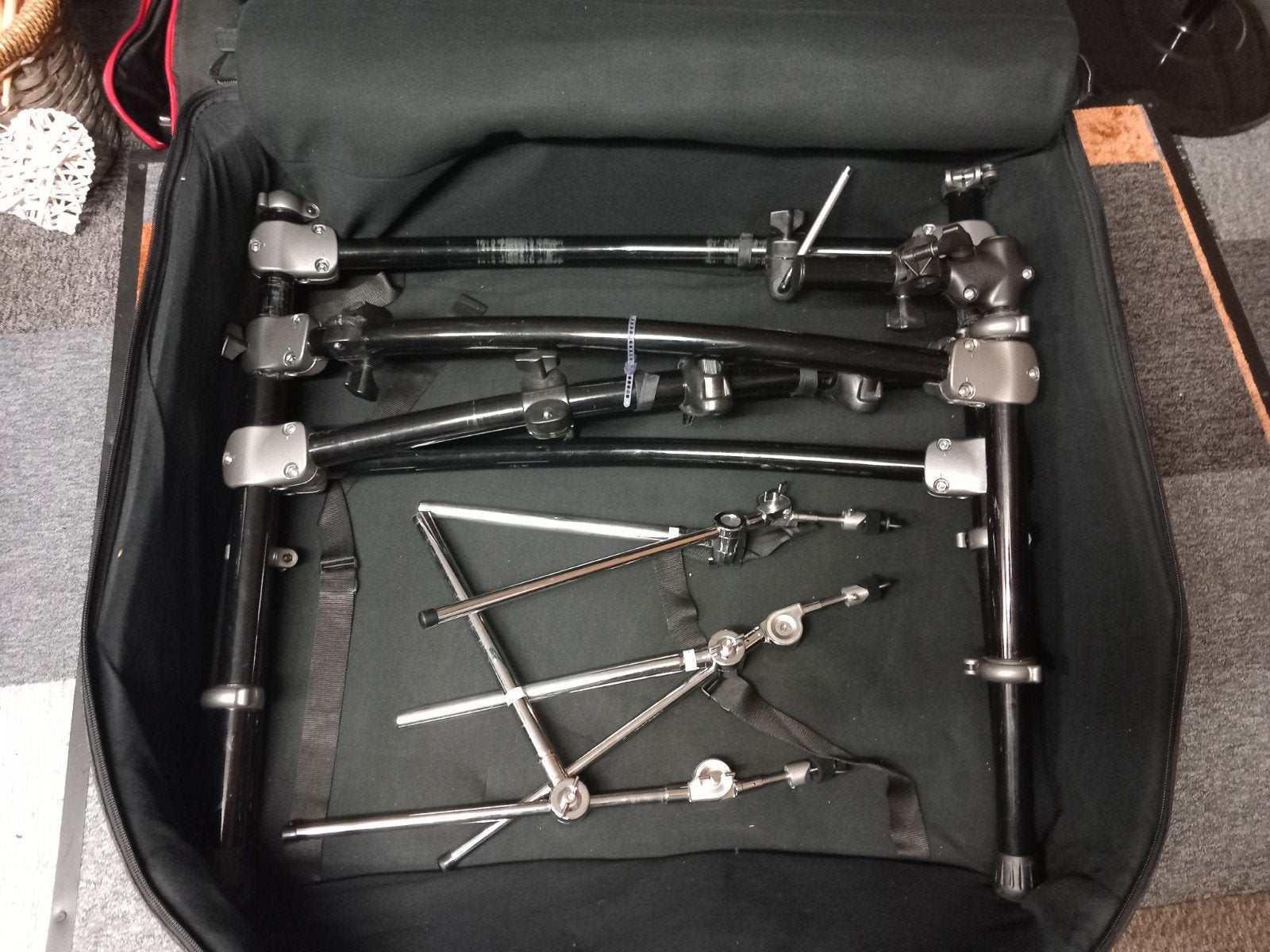 Roland MDS-20 Drum Rack met draagtas en kabels, Ophalen, Gebruikt, Roland