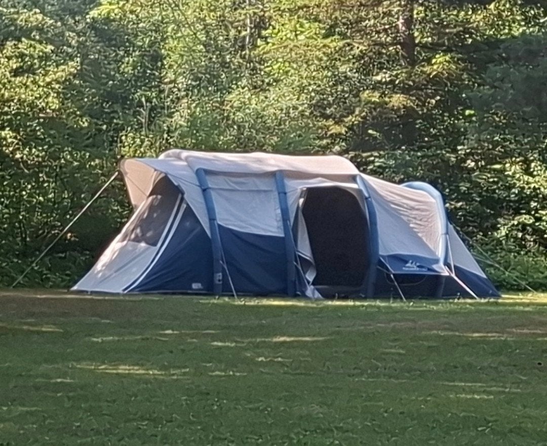 Quechua Air Seconds 6.3 XL Opblaasbare Tent, Ophalen, Gebruikt, Tot en met 6