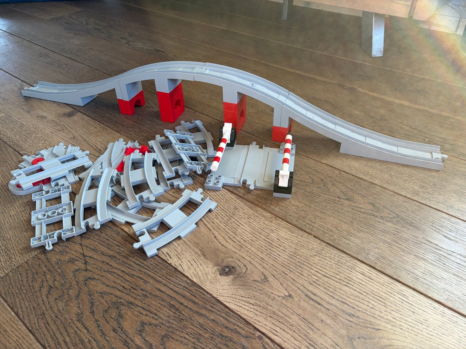 Lego Duplo Treinrails en Brug uitbreiding voor 10874 & 10875, Kinderen en Baby's, Ophalen, Gebruikt, Overige thema's, Duplo