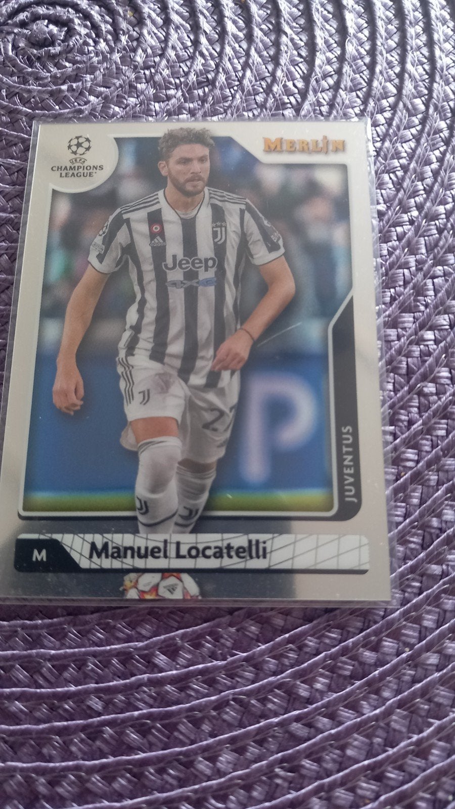 Manuel Locatelli Topps Merlin Champions League Kaart, Ophalen of Verzenden