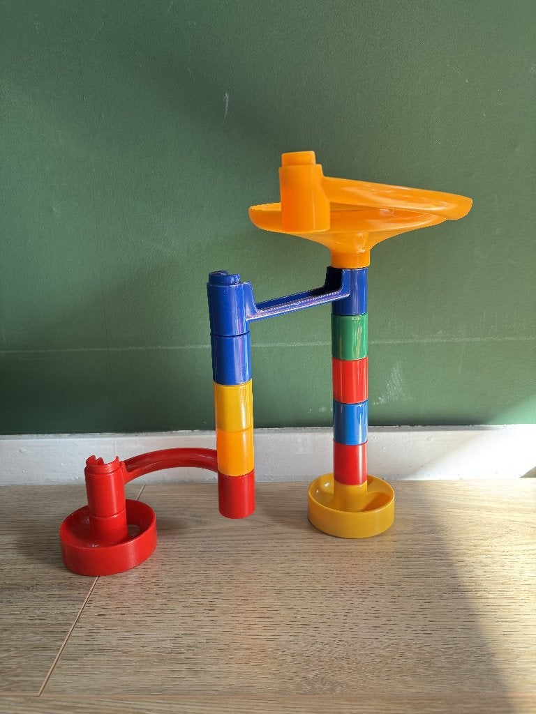 Quercetti Migoga knikkerbaan, Ophalen of Verzenden, Gebruikt, Bouwen