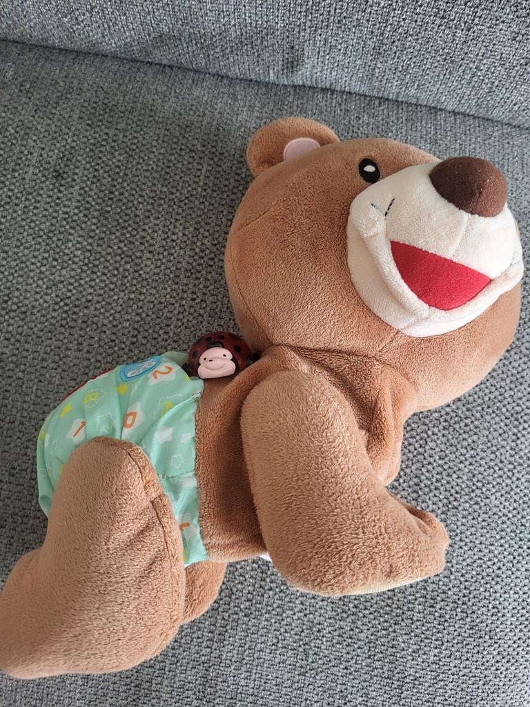 VTech kruipbeer, Ophalen, Zo goed als nieuw, Met licht