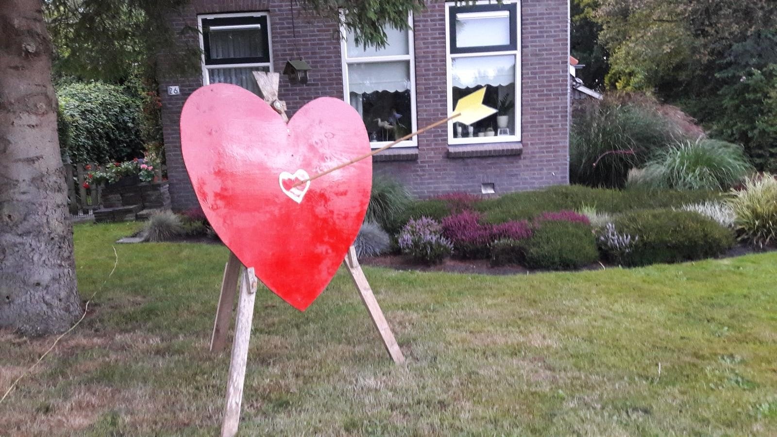 Feest versiering: harten en fotolijsten, Ophalen, Nieuw, Versiering