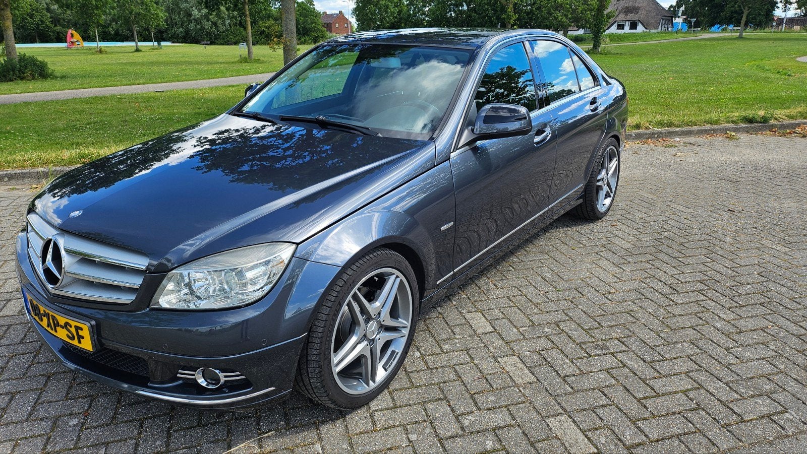 Mercedes-Benz C-Klasse 1.8 C200 Kompressor LEES OMSCHRIJVING, Auto's, Mercedes-Benz, Particulier, C-Klasse, ABS, Benzine, D, Sedan