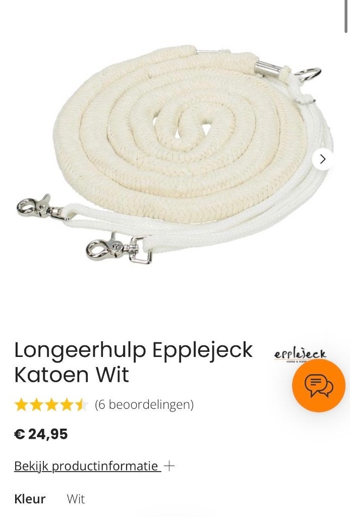 Longeer hulp soft EJ, Gebruikt, Ophalen of Verzenden, Zacht onderlegd, Epplejeck
