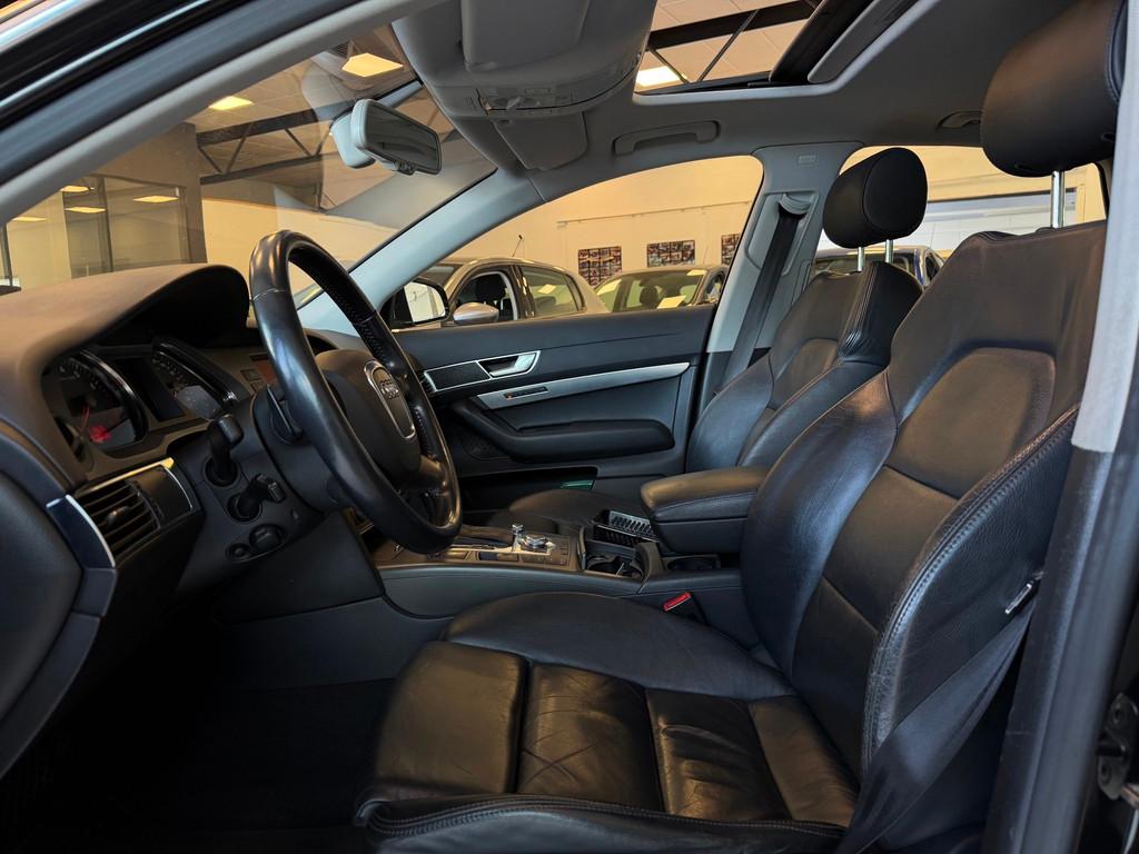 Audi A6 Limousine 3.2 FSi Quattro FULL OPTION Adaptive Cruis, Automaat, Gebruikt, 1655 kg, Zwart