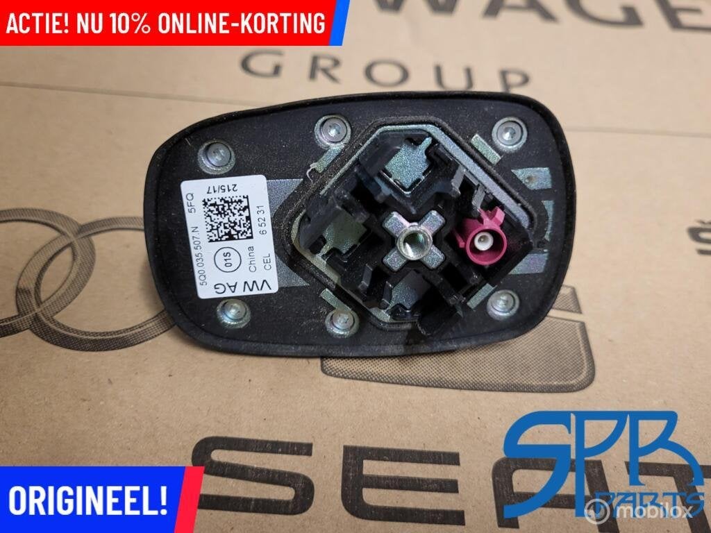 VW GOLF 7 7,5 GPS-antenne 5Q0035507N DAKANTENNE DAK ANTENNE, Gebruikt, Volkswagen, Ophalen of Verzenden, Volkswagen