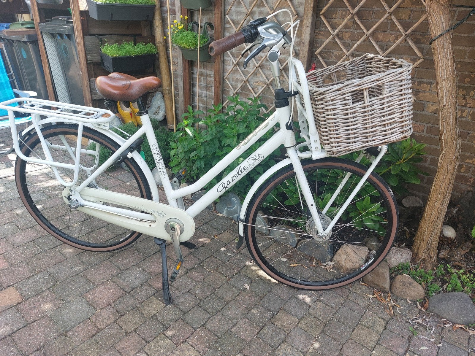 Gazelle transport fiets., Fietsen en Brommers, Fietsen | Dames | Damesfietsen, Ophalen, Versnellingen, 50 tot 53 cm, Gazelle