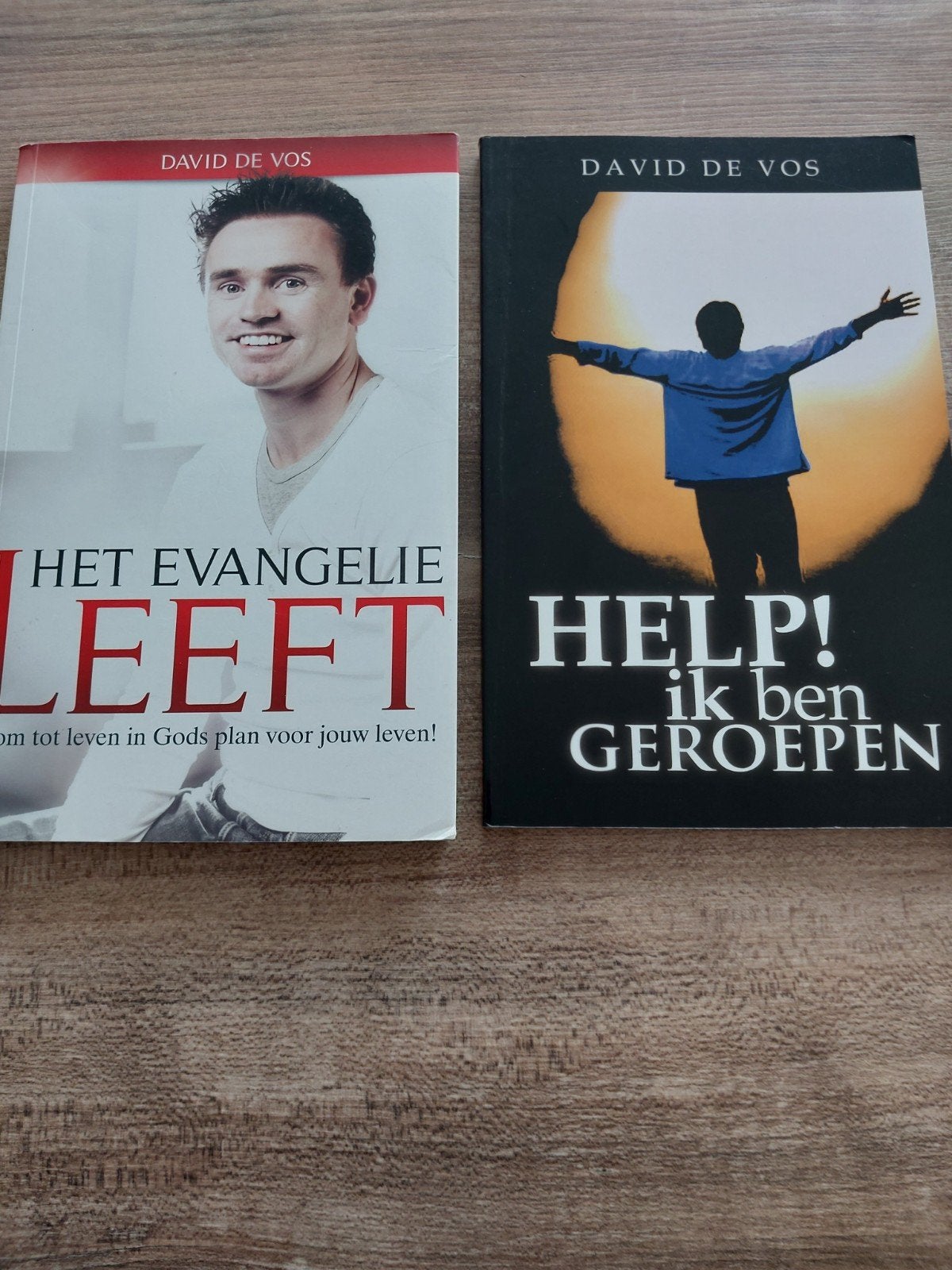 David de Vos -2x samen €.2.50, Ophalen of Verzenden, Gelezen, David de Vos, Christendom | Protestants