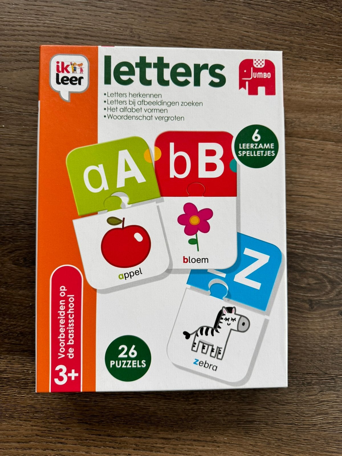 Ik leer letters spel, Kinderen en Baby's, Speelgoed | Educatief en Creatief, Ophalen of Verzenden, Zo goed als nieuw