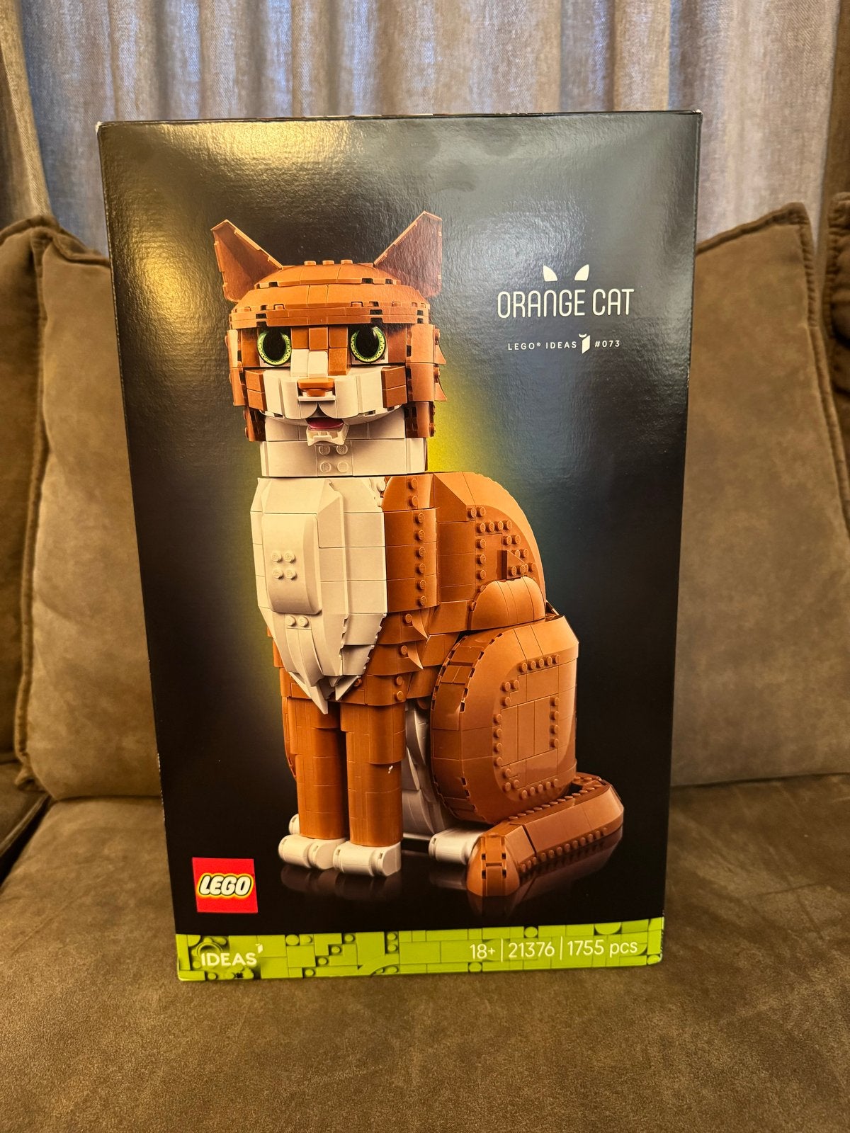 LEGO Ideas 21376 Orange Cat - Nieuw in doos, Ophalen of Verzenden, Nieuw, Overige merken