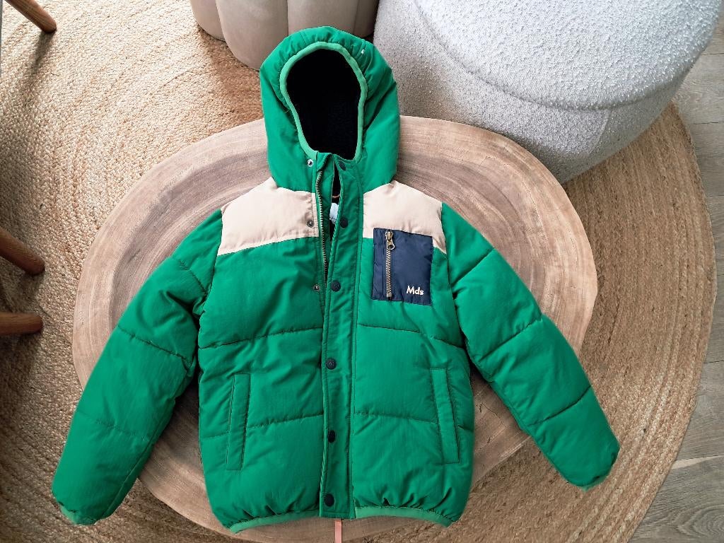 Winterjas jongen Moodstreet 122 128, Ophalen of Verzenden, Zo goed als nieuw, Maat 128