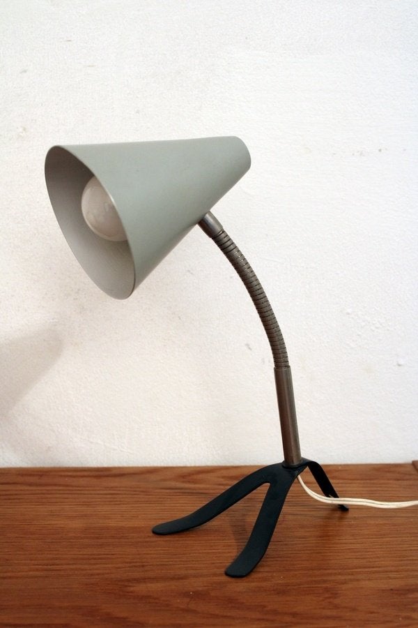 Hala Zeist jaren 60 tafel - bureau  muur lamp vintage design, Gebruikt, Overige merken, -, -