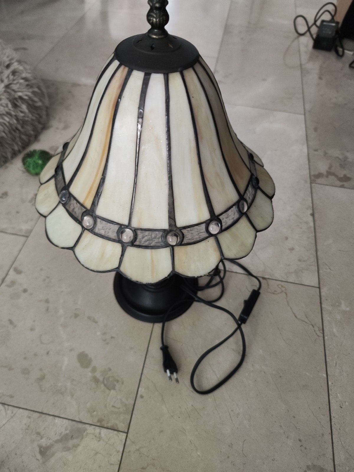 Tiffany tafellamp, Ophalen of Verzenden, Gebruikt