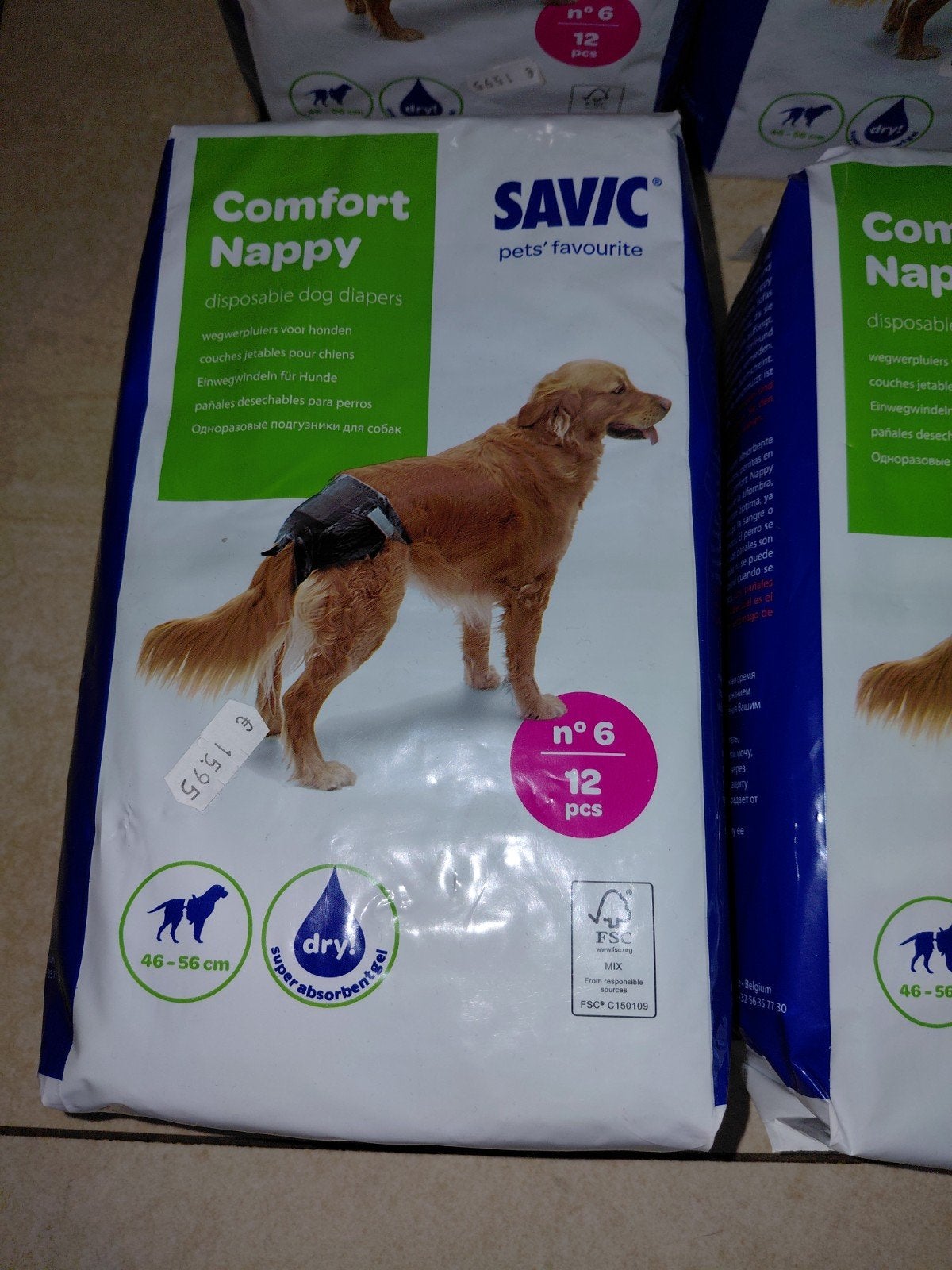 Savic honden wegwerpluiers, Ophalen of Verzenden, Nieuw