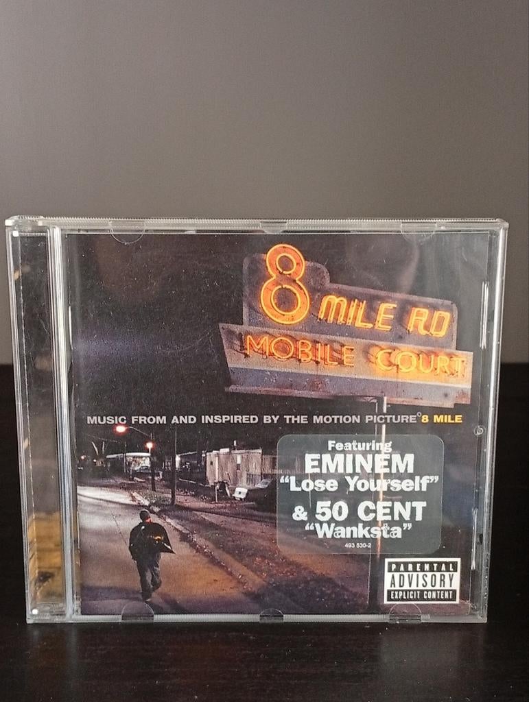8 Mile Soundtrack CD - Eminem, 50 Cent, Cd's en Dvd's, Cd's | Hiphop en Rap, Ophalen of Verzenden, 2000 tot heden, Zo goed als nieuw