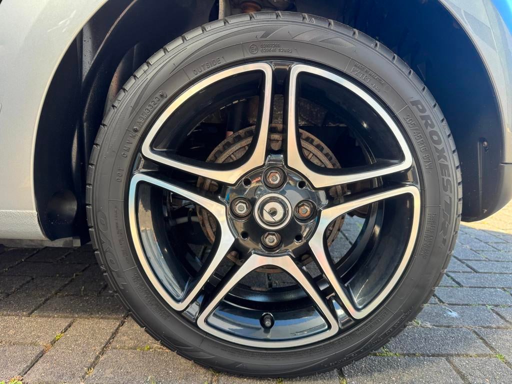 Smart Forfour 1.0 Proxy Airco Cruise Stoelverwarming, Achterwielaandrijving, Gebruikt, 4 stoelen, Leder en Stof