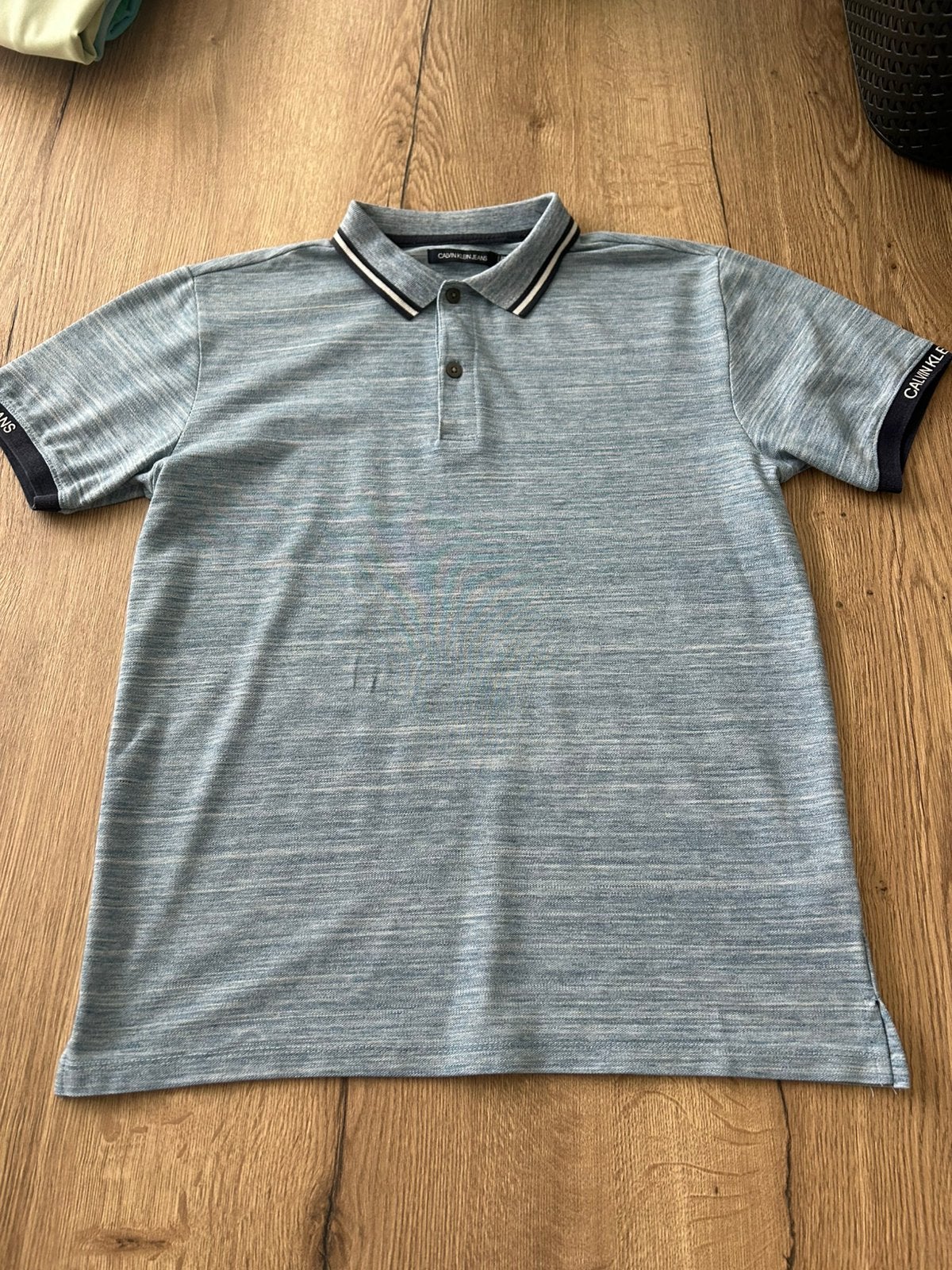 Polo Calvin Klein Jeans, maat 14-16, Ophalen of Verzenden, Zo goed als nieuw, Jongen, Shirt of Longsleeve