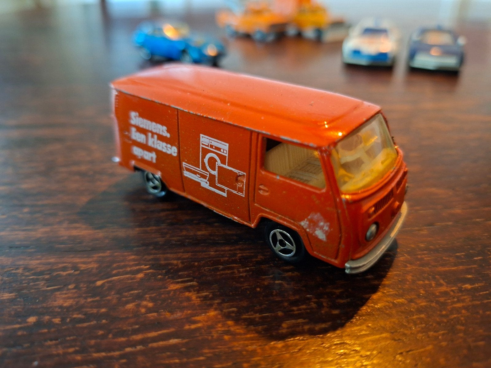 majorette vw T2 fourgon No. 244   jaren 70, Ophalen of Verzenden, Nieuw, Bus of Vrachtwagen, Majorette