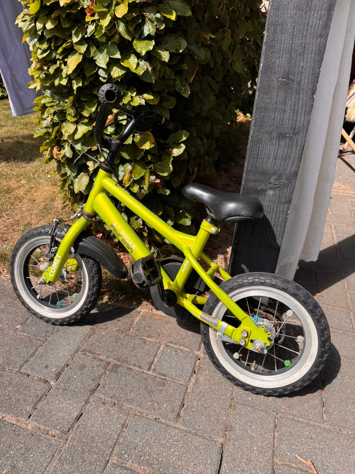 Alpina fiets 12.5 inch, Ophalen, Gebruikt, Staal, Minder dan 16 inch