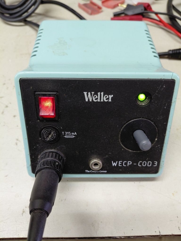 Weller soldeerstation WECP-COD3, Ophalen, Gebruikt
