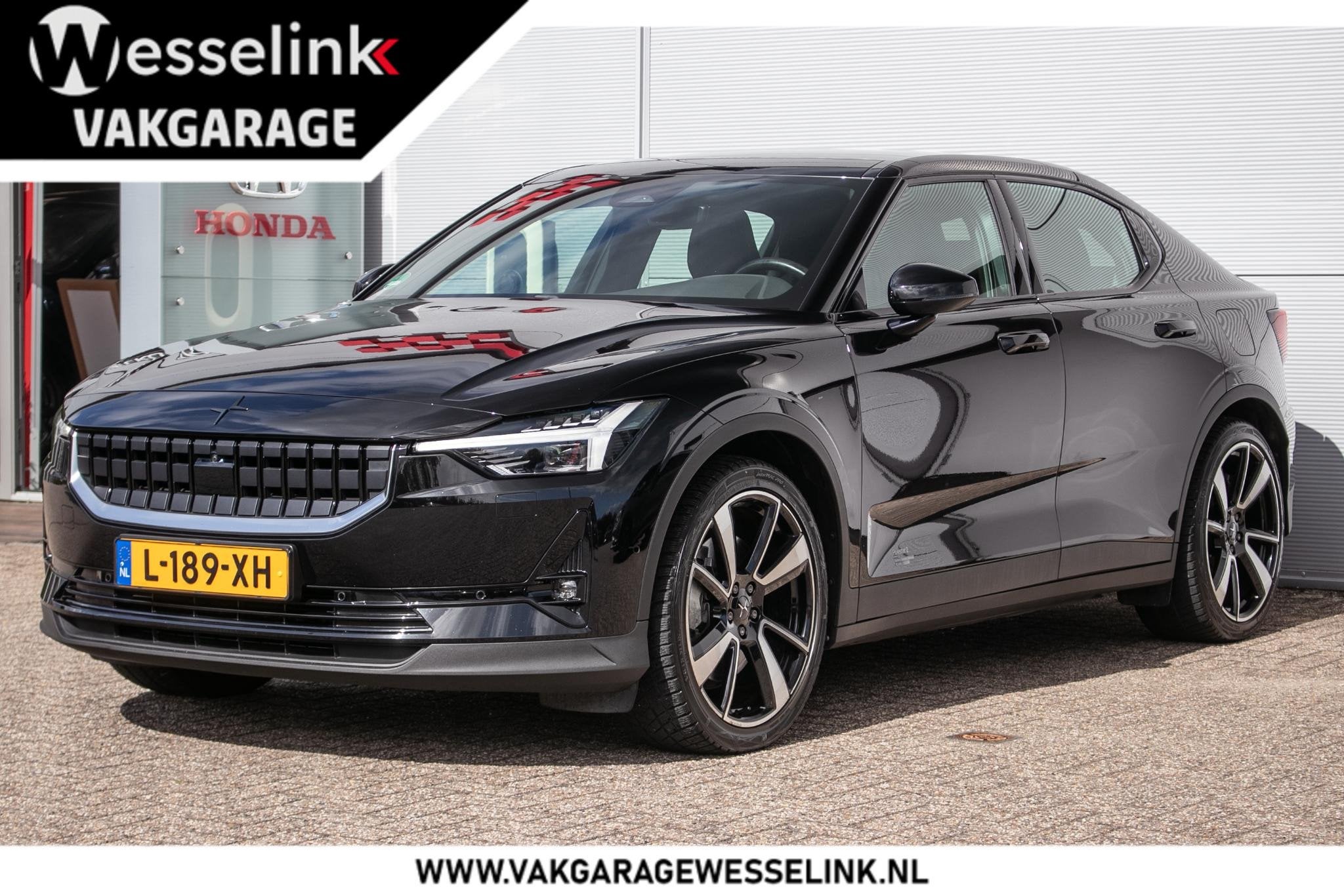 Polestar 2 Long Range Dual Motor Launch Edition 78kWh -Ad. C, Auto's, Polestar 2, Stof, Gebruikt, Zwart