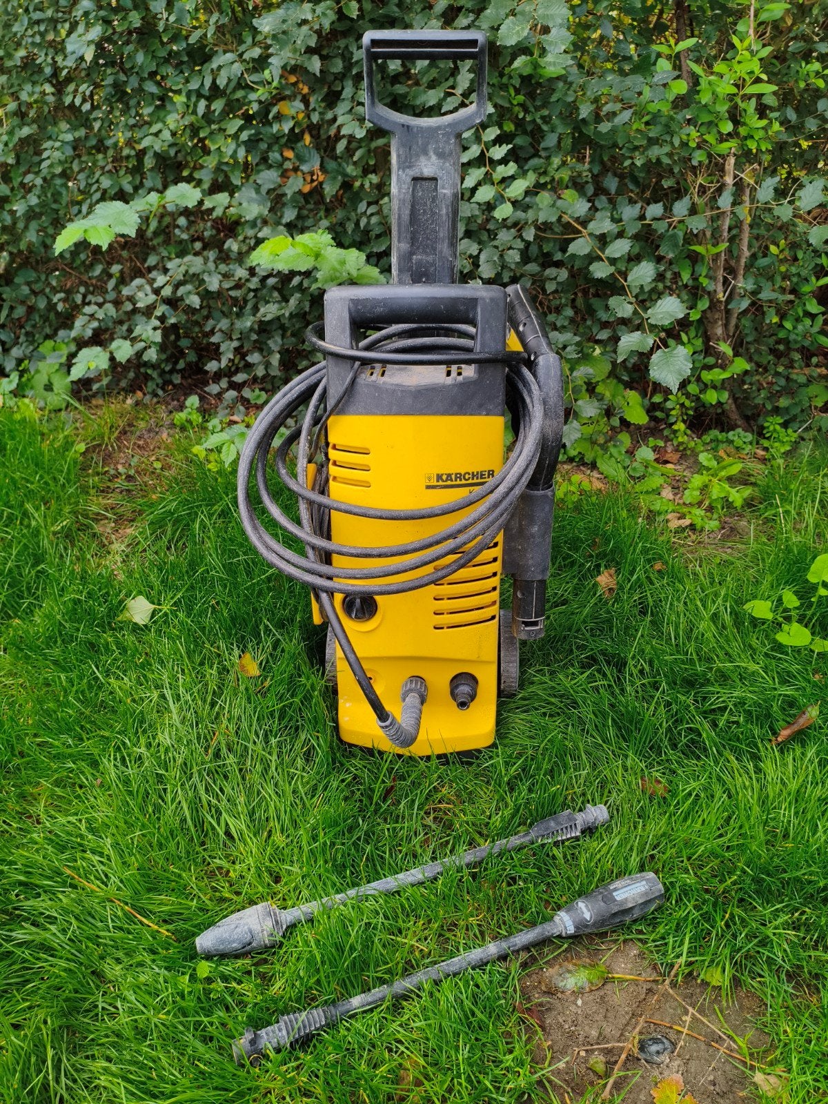 Karcher K2.98 hogedrukreiniger met 2 spuitmonden, Ophalen, Karcher K2, Met autostop en -start, Zo goed als nieuw