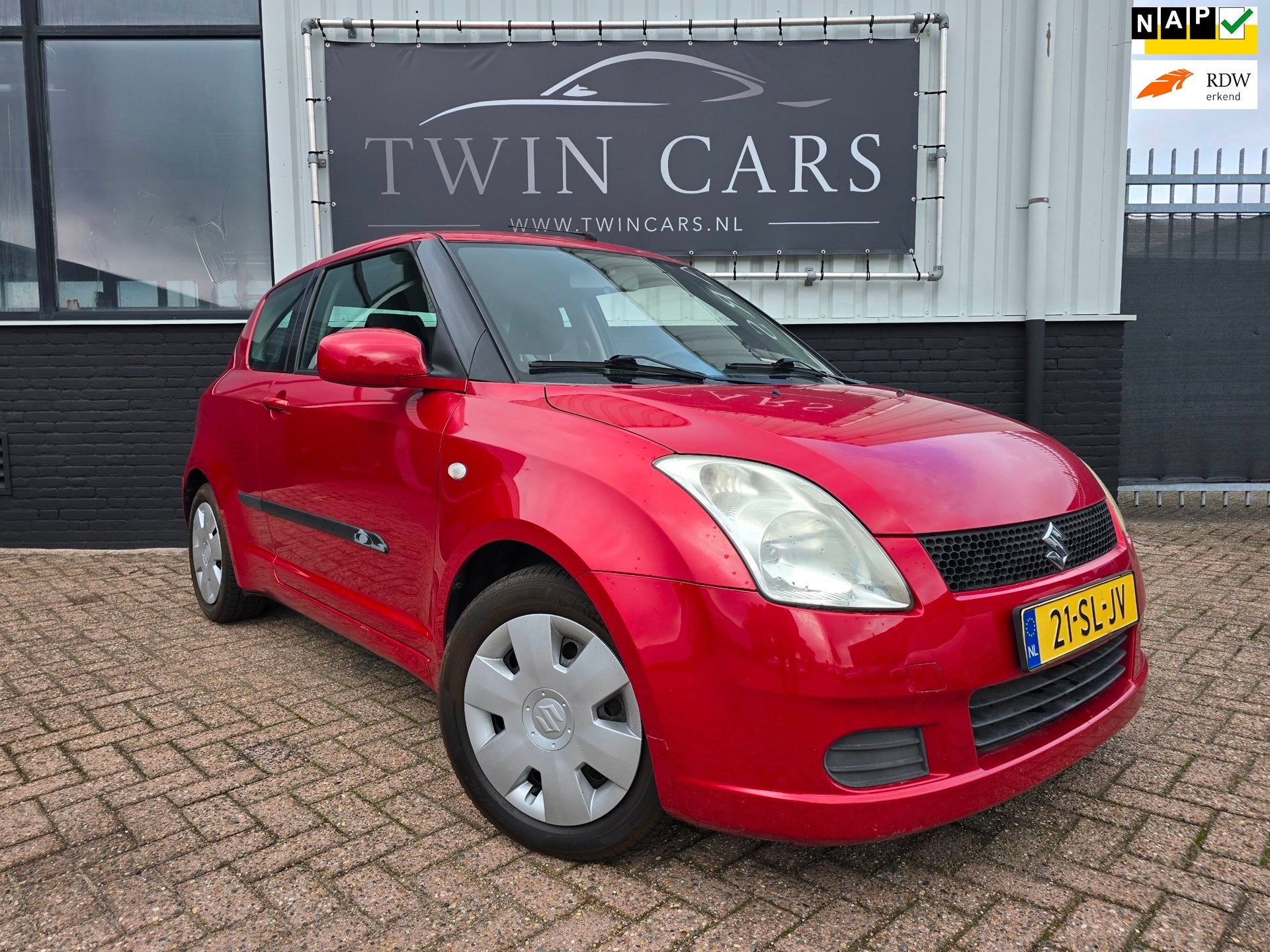 Suzuki Swift 1.3 GLS 3DRS Airco Elek. Ramen, Auto's, Stof, Gebruikt, 400 kg, Swift