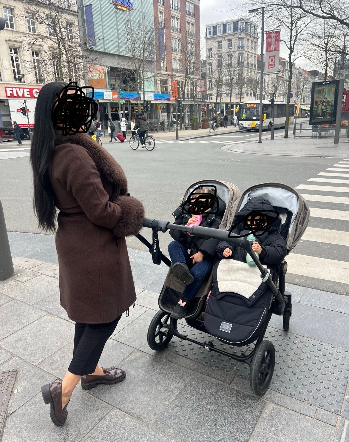 Complete set Bugaboo Donkey 5 Mineral Taupe, Kinderen en Baby's, Kinderwagens en Combinaties, Ophalen, Zo goed als nieuw, Bugaboo