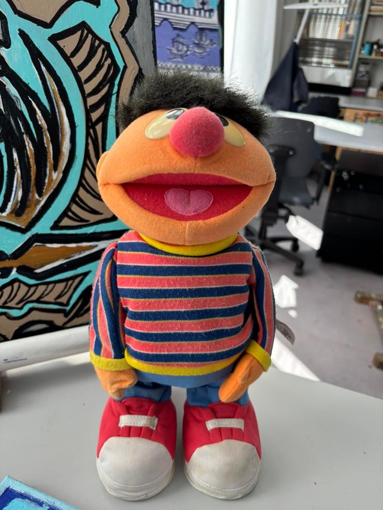 GEZOCHT BERT ZOALS DEZE ERNIE, Kinderen en Baby's, Speelgoed | Knuffels en Pluche, Ophalen of Verzenden, Overige typen