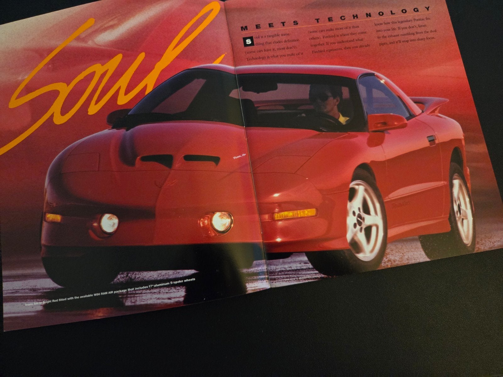 Brochure Pontiac Firebird 1996 USA, Ophalen of Verzenden
