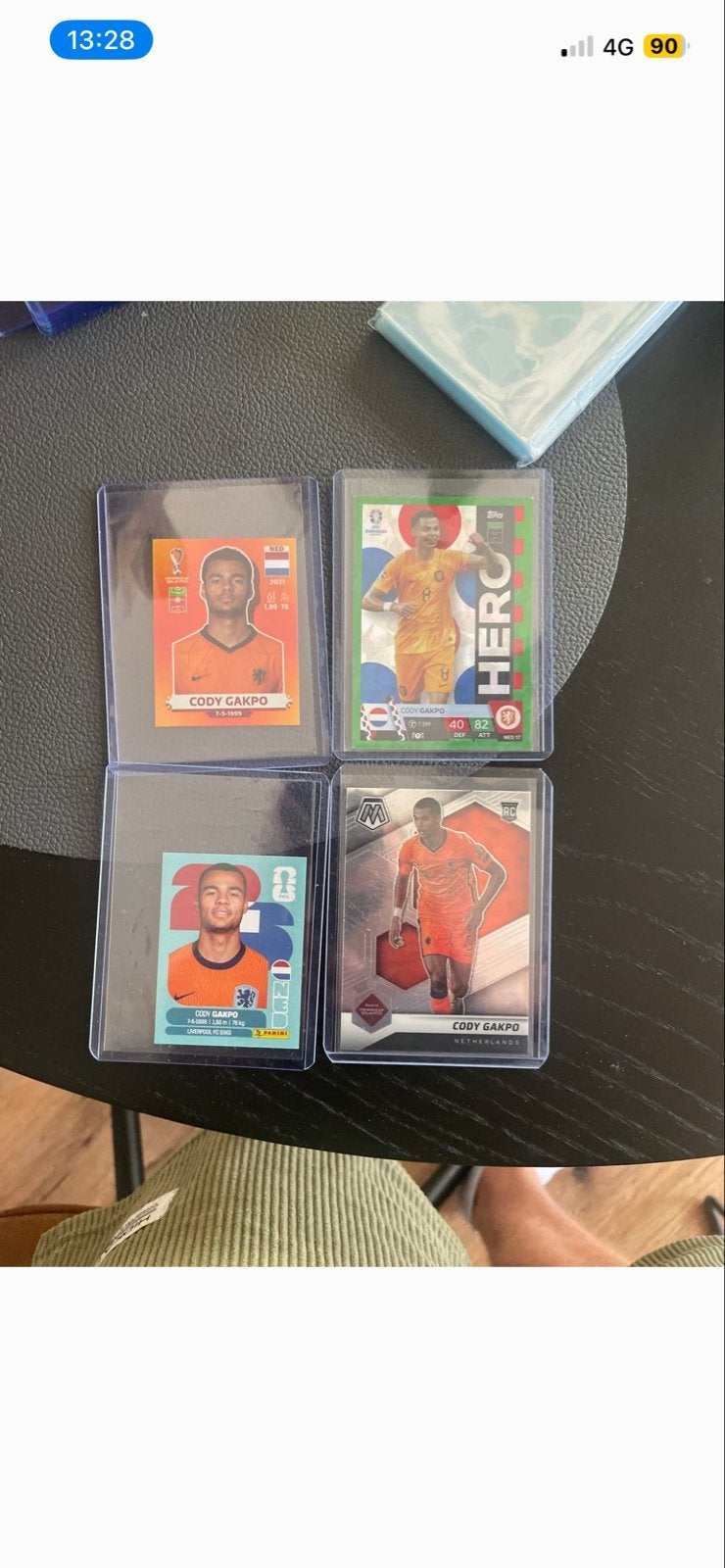 Cody Gakpo Voetbal Kaart Collectie - Diverse Panini & Topps, Ophalen of Verzenden, Zo goed als nieuw, Overige binnenlandse clubs