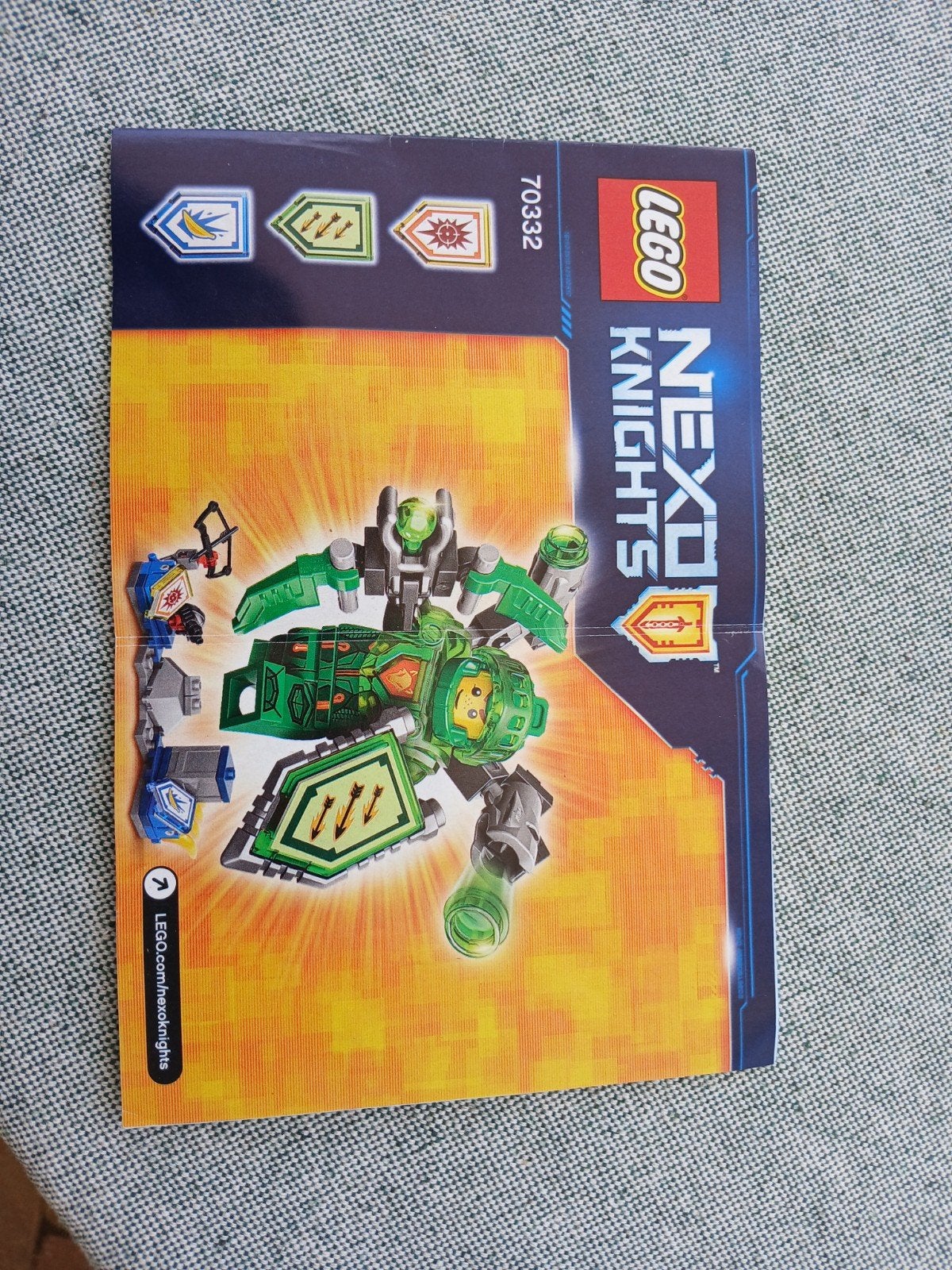 Lego Nexo Knights 70332 - Ultimate Aaron (mist 1 stukje), Lego, Ophalen of Verzenden, Zo goed als nieuw, Minifiguur