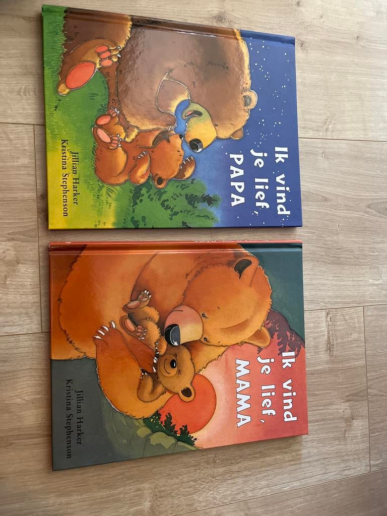 Ik vind je lief, Papa & Mama - Jillian Harker (2 boeken), Ophalen of Verzenden, Zo goed als nieuw, Fictie algemeen