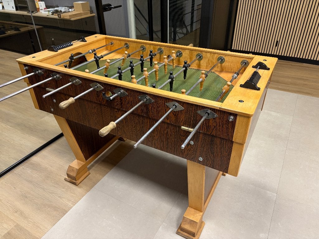 Klassieke Topper Tafelvoetbalkast, Ophalen, Gebruikt