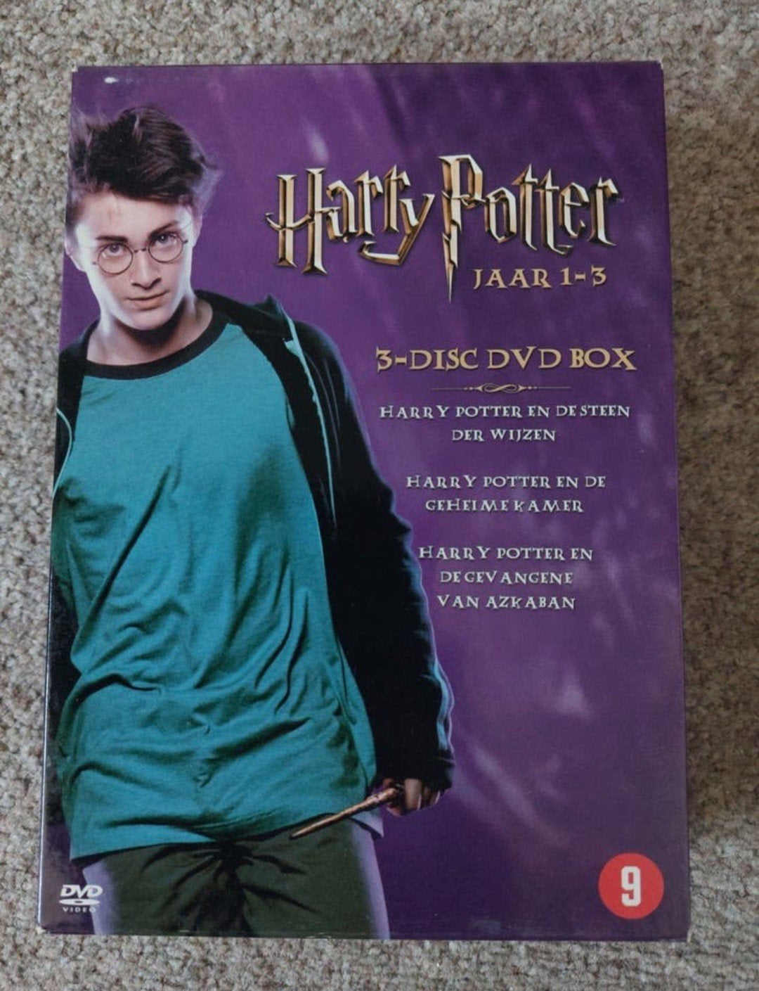 Harry Potter DVD box film 1 t/m 3, Ophalen of Verzenden, Zo goed als nieuw, Science Fiction en Fantasy