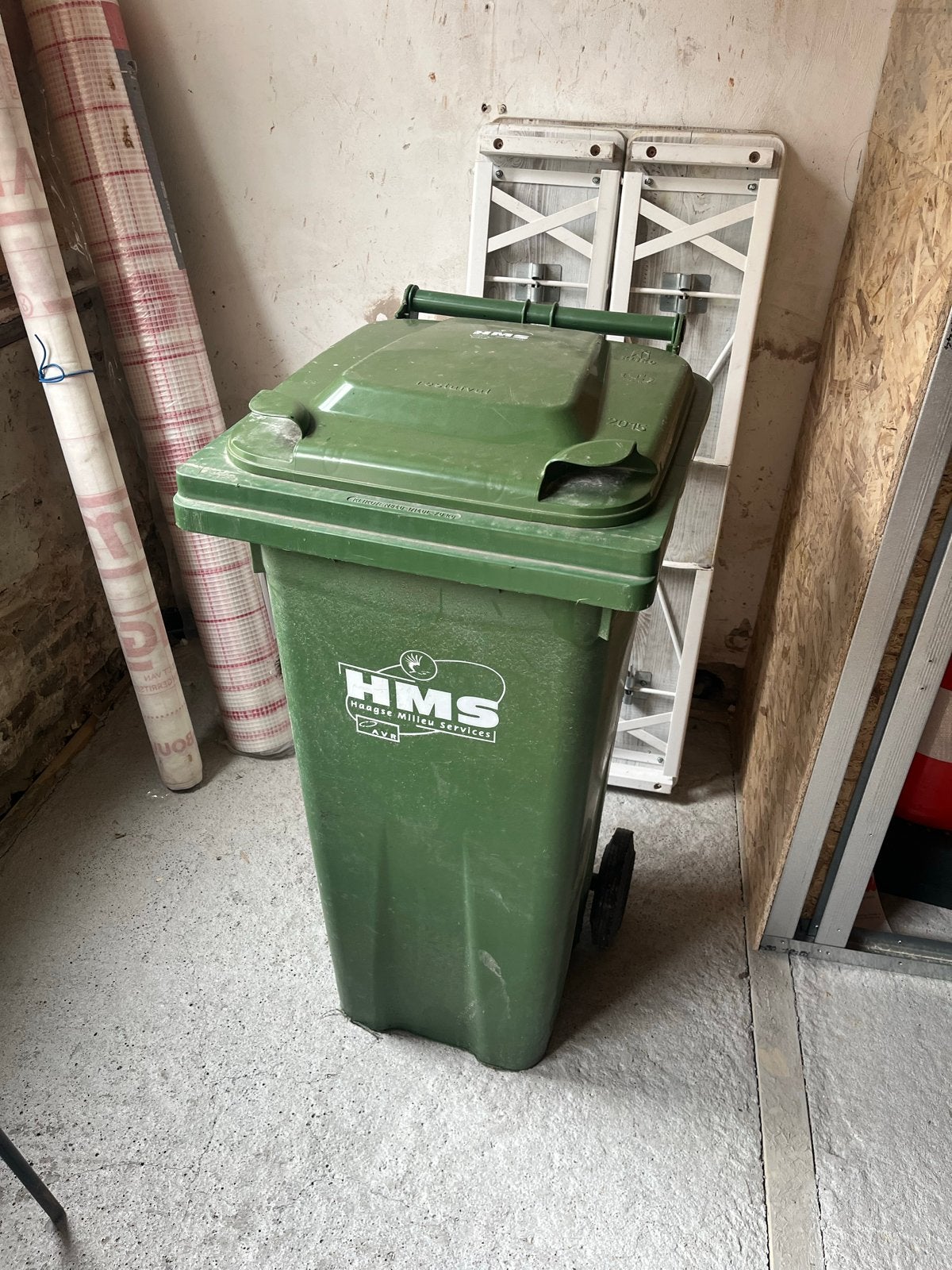 Groene Kliko - 120 liter, Ophalen, Kunststof, Gebruikt, 40 liter of meer