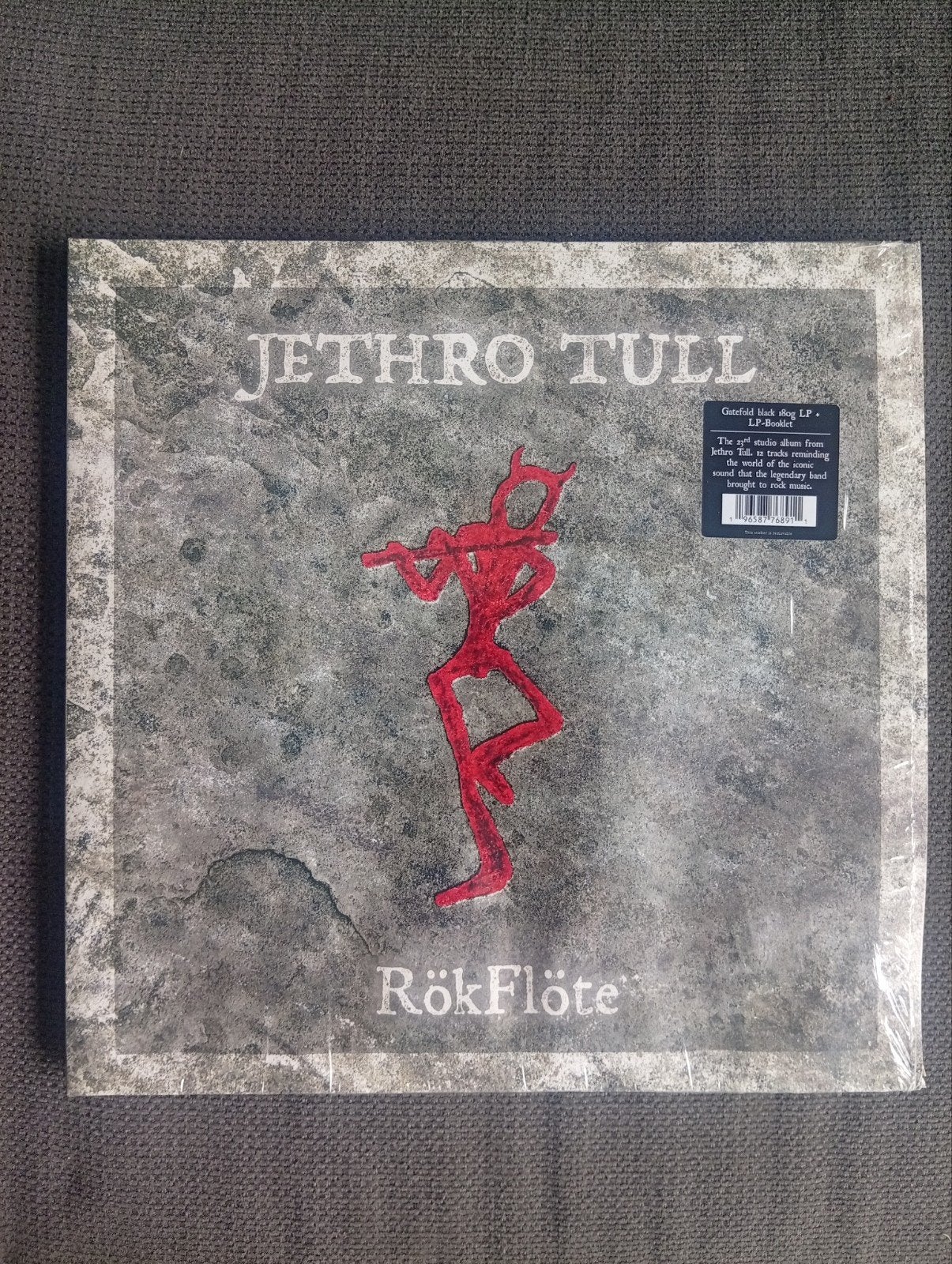Jethro Tull - RökFlöte LP (Vinyl M-, Hoes beschadigd), LP, Ophalen of Verzenden, 12 inch, Inclusief boekje