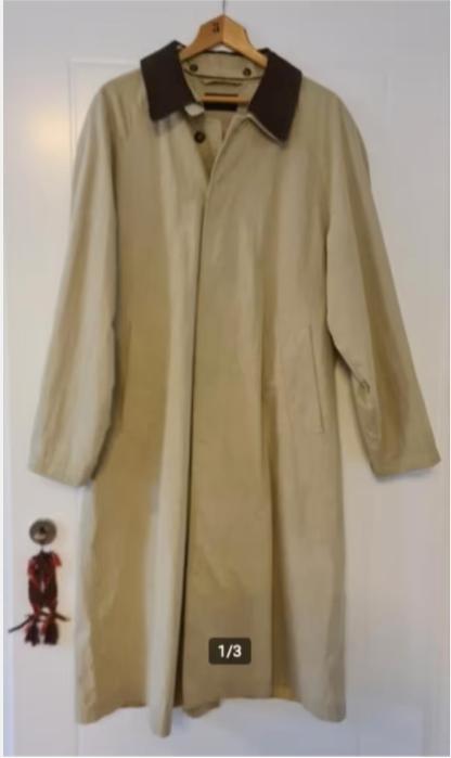 Quinten Landauer jas trenchcoat maat 48 nieuwstaat!, Kleding | Heren, Maat 48/50 (M), Beige, Quinten Landauer, Ophalen of Verzenden