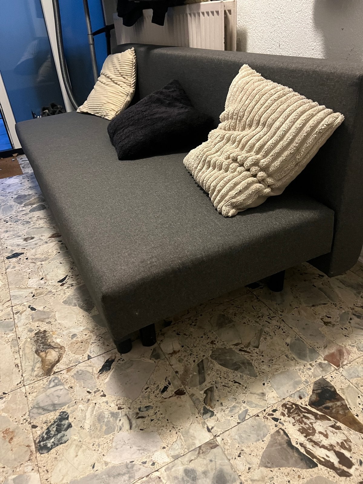 Slaapbank met opbergruimte | Ikea asarum, Ophalen of Verzenden, Zo goed als nieuw, Tweepersoons, 140 cm