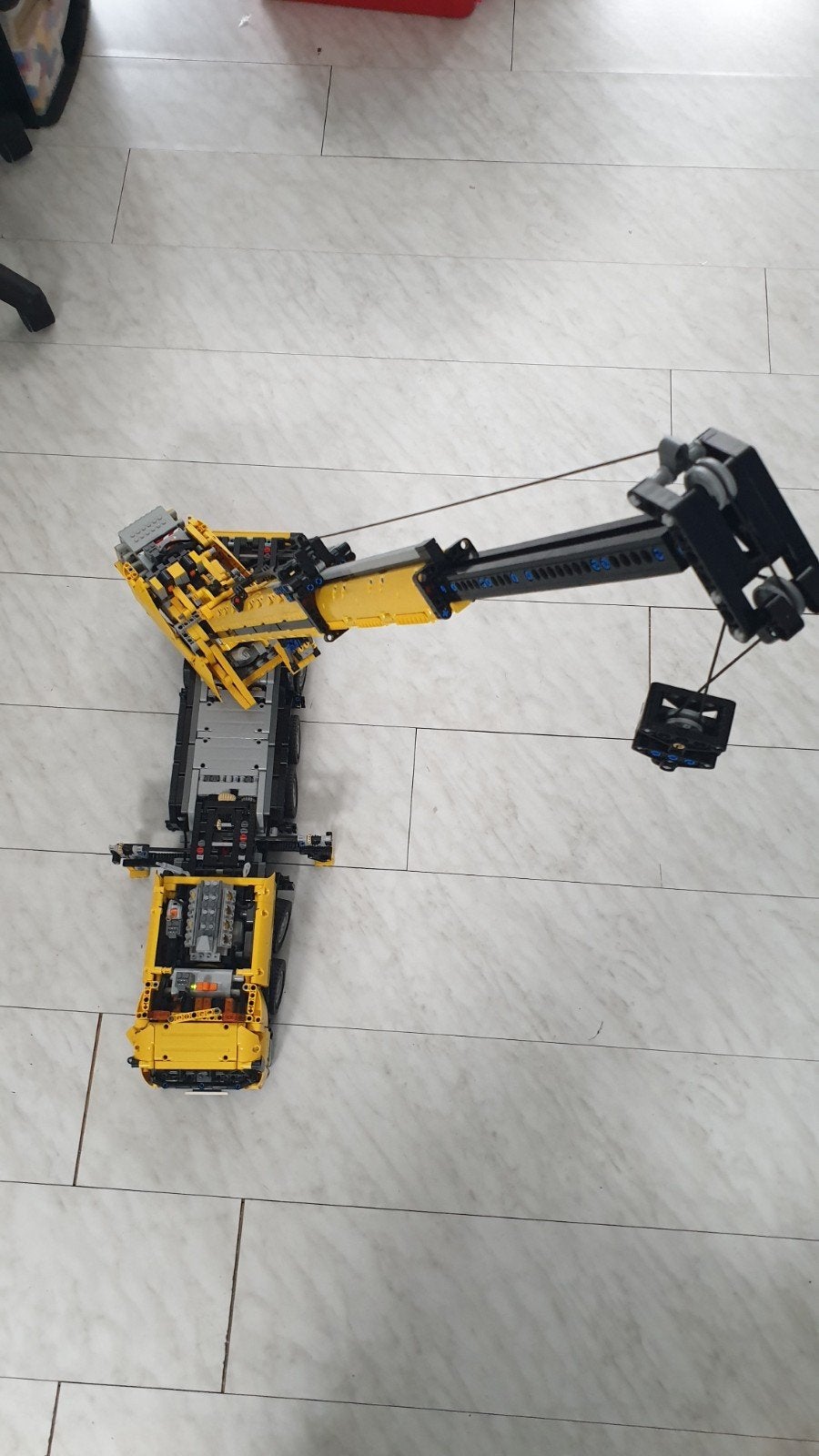 Lego Technic Mobiele Hijskraan 42009 XXL MOC Elektrisch, Ophalen, Gebruikt