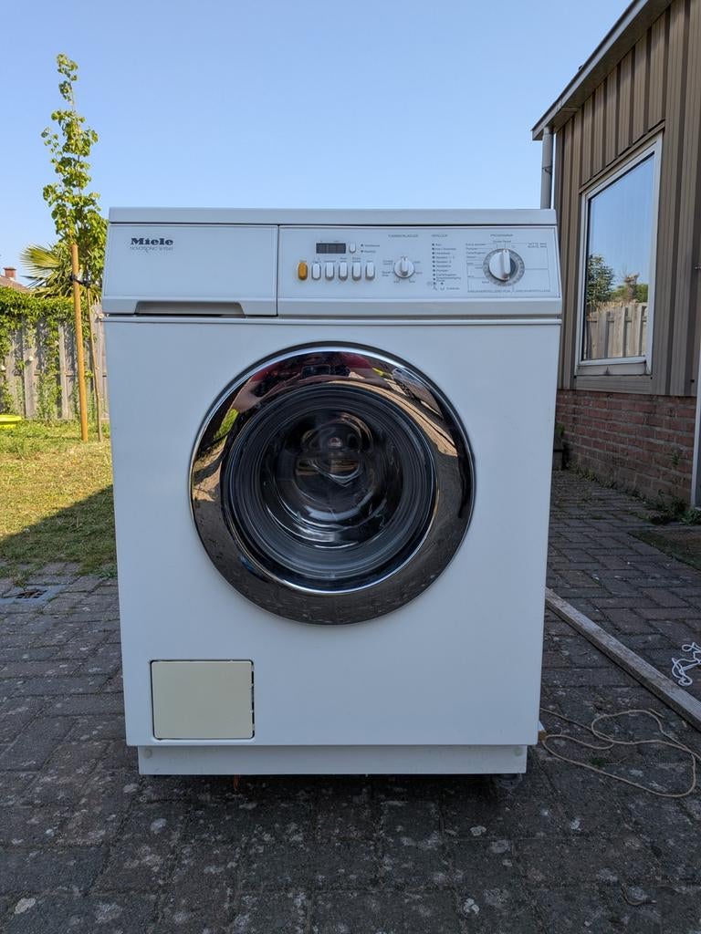Miele Novotronic W 9245 Wasmachine, Ophalen, Gebruikt, Wolwasprogramma, Voorlader