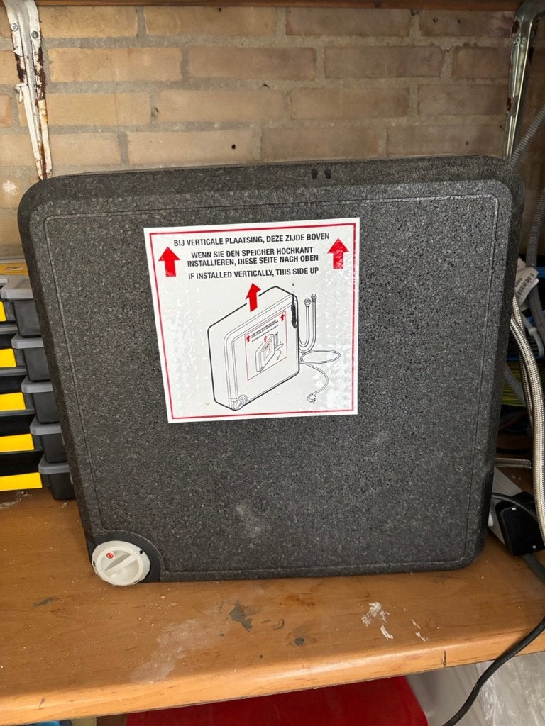 Inventum Modesta Q10 Plintboiler, Doe-het-zelf en Verbouw, Ophalen, Gebruikt, Boiler, Minder dan 3 jaar oud