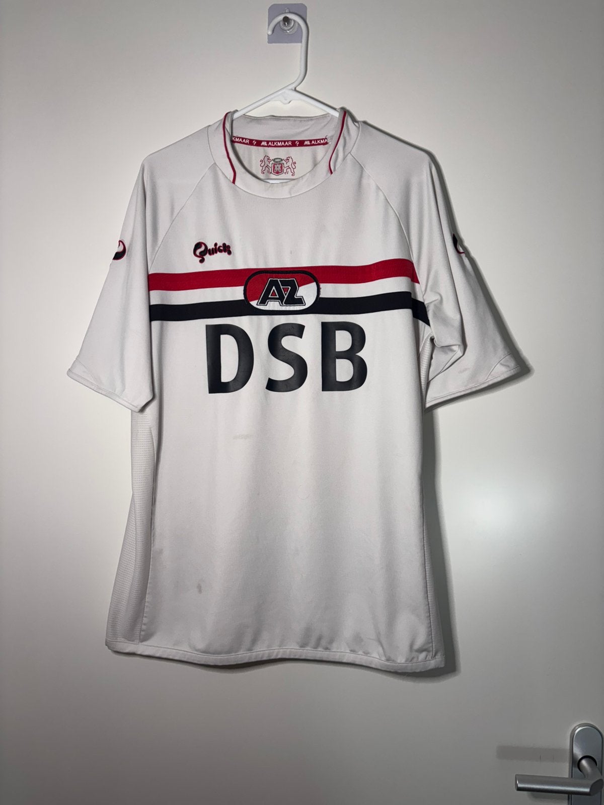 AZ Alkmaar 2009/2010 vintage voetbal uit shirt Quick, Maat XL, Verzenden, Zo goed als nieuw, Shirt