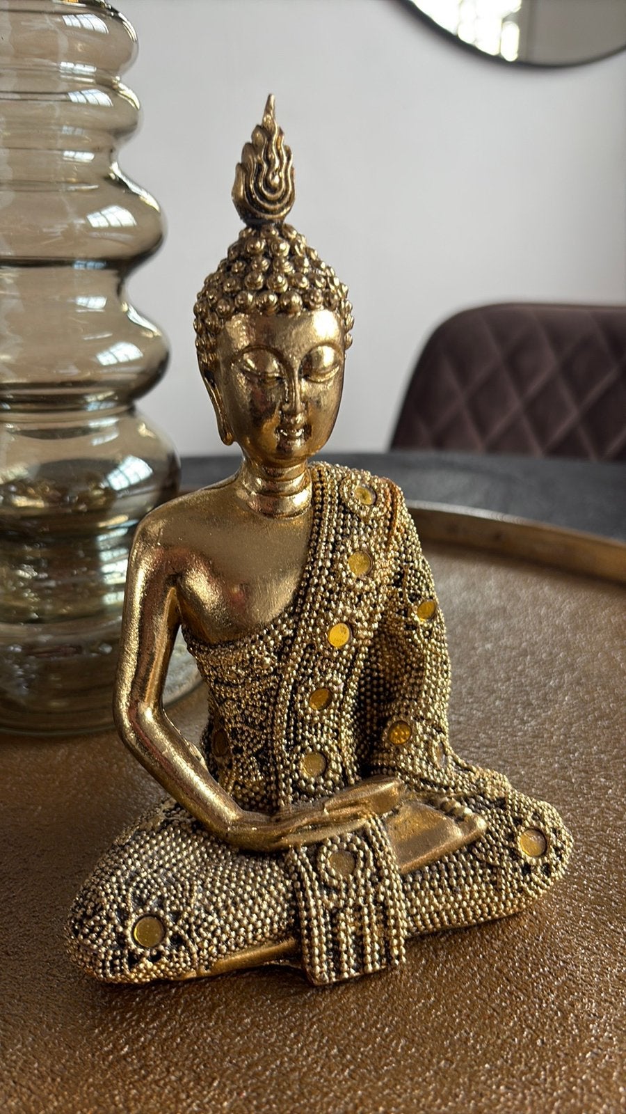 Budha beeldje nieuw, Ophalen of Verzenden, Zo goed als nieuw