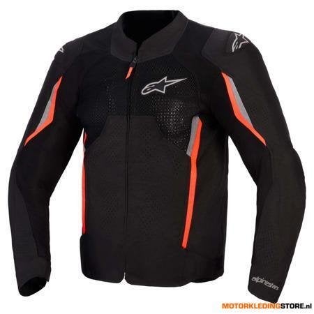 Alpinestars AST V3 Air Motorjas, Zwart-Antraciet-Rood, Motoren, Ophalen of Verzenden, Nieuw met kaartje