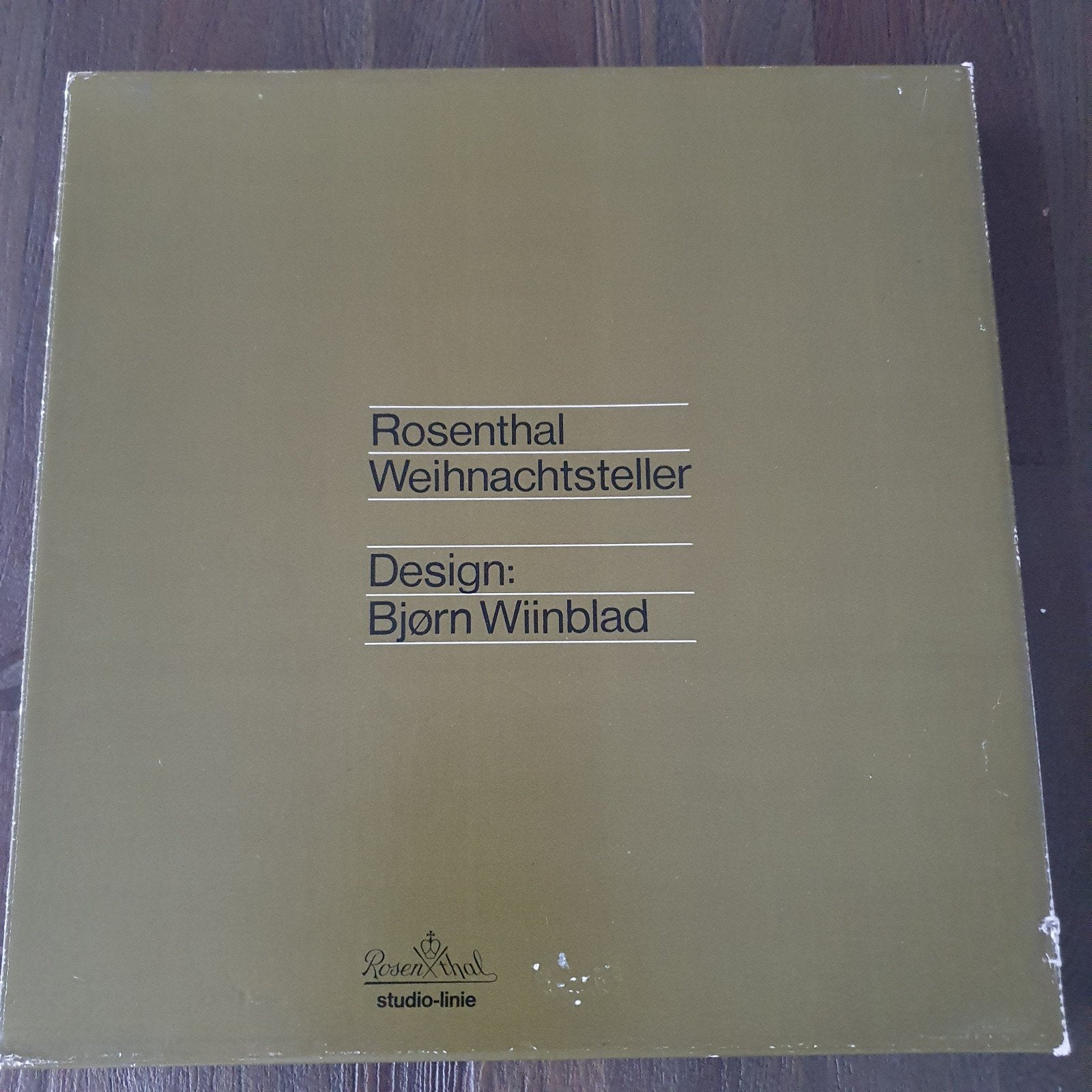 Rosenthal Kerstbord 1978 - Bjørn Wiinblad - Engel met Harp, Antiek en Kunst, Antiek | Wandborden en Tegels, Ophalen